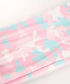 Pastel Camouflage Sweatpants Details 3