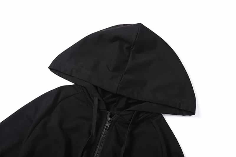 Puff Sleeve Ruffle Waist Jacket - Ninja Cosmico