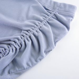 High Waist Ribbed Mini Skirt Details 3