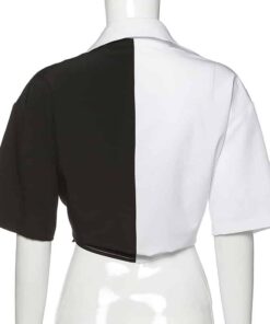 Black & White Shirt Full Back