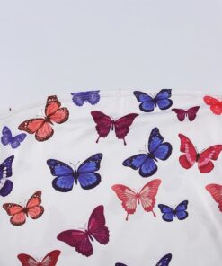 Butterflies Strapless Mini Dress Details
