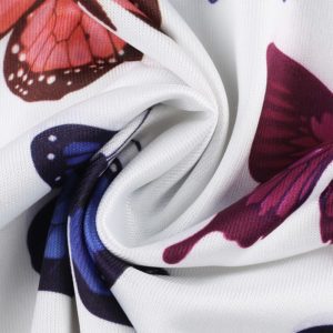 Butterflies Strapless Mini Dress Details 3