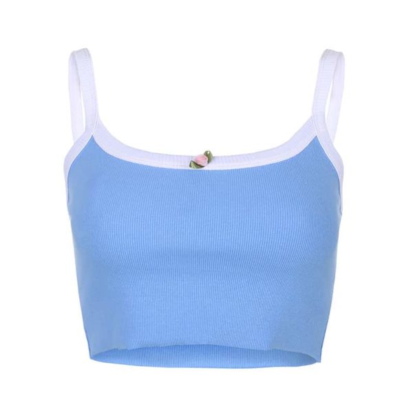 Camisole with Ribbon Flower Full