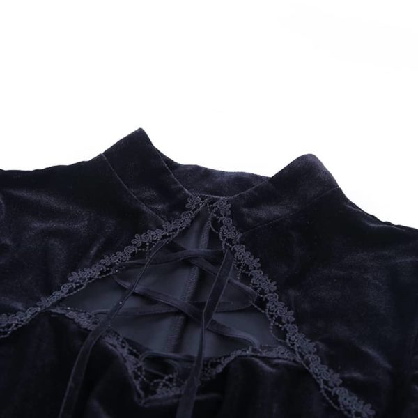 Cheongsam Gothic Mini Dress Details