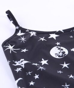 Moon & Stars Mini Dress Details 2