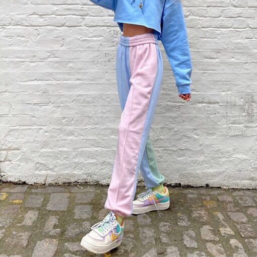 Pastel Patchwork Trousers 3