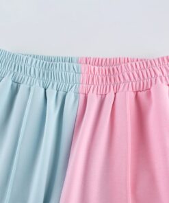 Pastel Patchwork Trousers Details