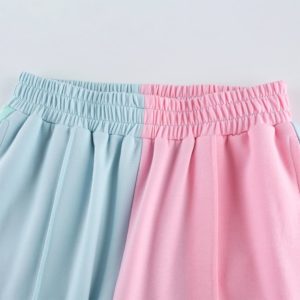 Pastel Patchwork Trousers Details