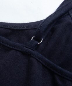 Pentagram Black Mini Dress Details 3
