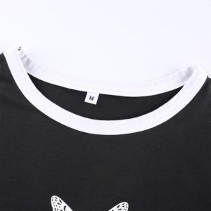 Butterfly Black Top Details