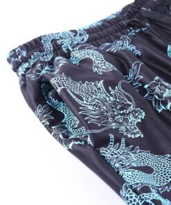 Cyan Dragons Black Trousers Details 3
