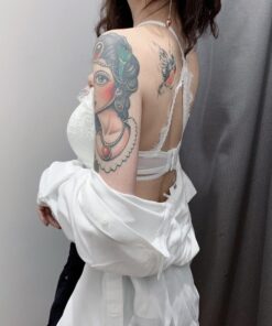 Gothic Lace Camisole White 4