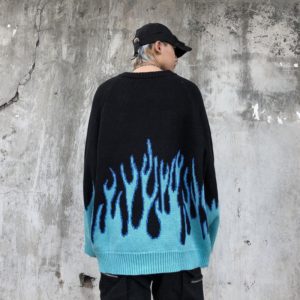 Flaming Oversized Sweater 3