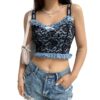 Floral Lace Pastel Camisole with Bows