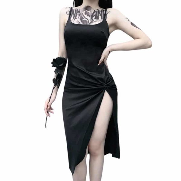 Gothic High Waist Dress 4 1
