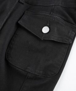 Low Waist Flare Pants Details 2