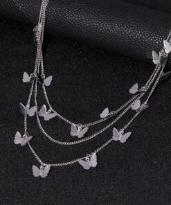 Butterfly Belt Waist Chain Details 3