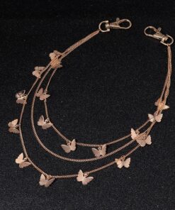 Butterfly Belt Waist Chain Gold