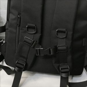 Black Backpack Details 2