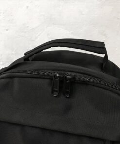 Black Backpack Details