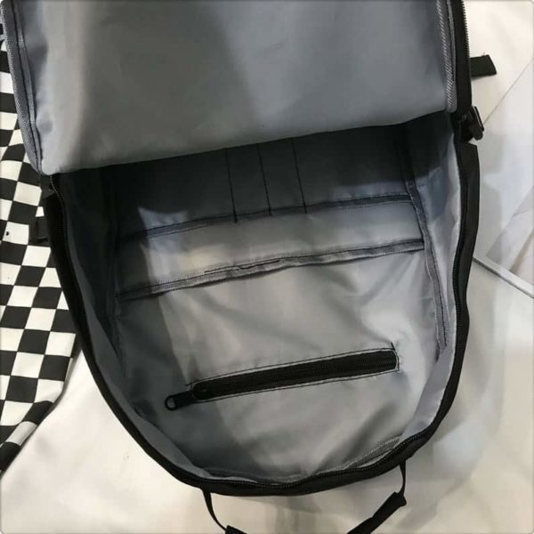 Black Backpack Details 4