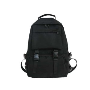 Black Backpack Full