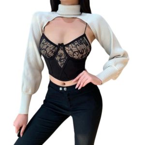 Cropped Lace Cami Top 5