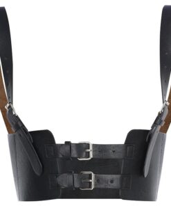 Vegan Leather Corset Belt Full