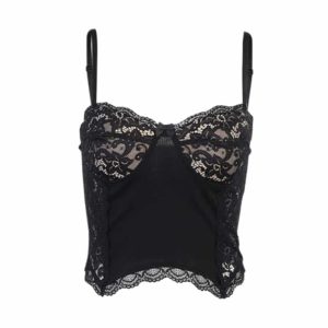 Floral Lace Cropped Camisole Full