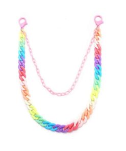 Candy Rainbow Waist Key Chain Full