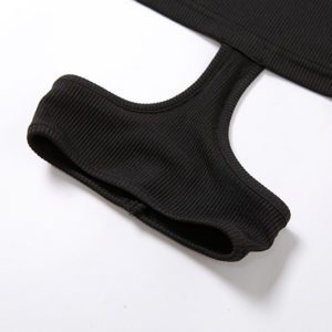 Long-Sleeve Mini Bodycon Dress Details 5