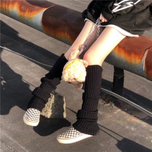 Knee High Socks - Black 4