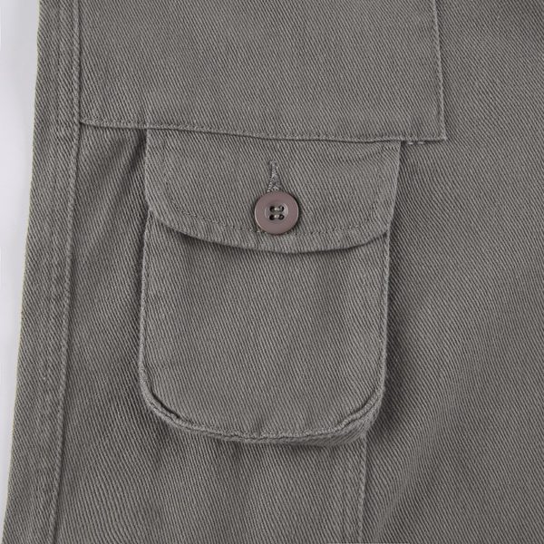 Low Waist Baggy Denim Trousers Details 3