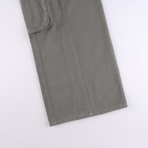 Low Waist Baggy Denim Trousers Details 7