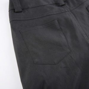 Low Waist Cross Tie-up Cargo Pants Details 5