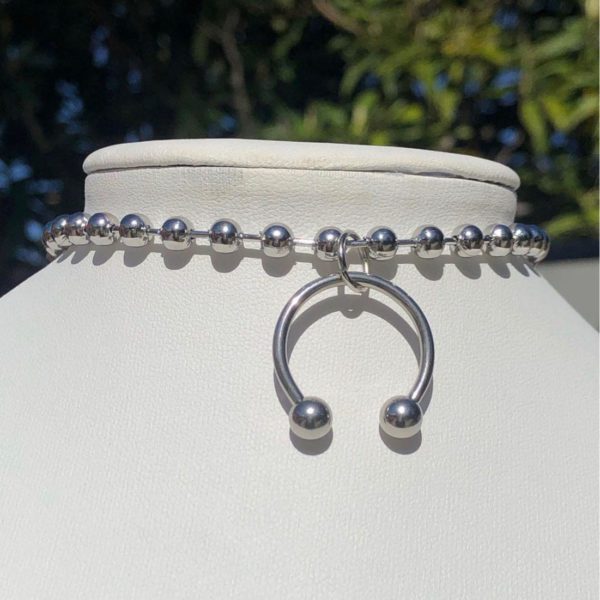 Metal Beads Pendant Necklace