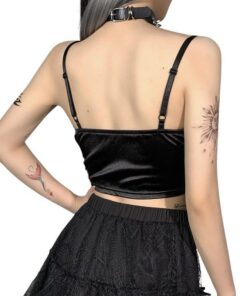 Rose Embroidered Cropped Camisole 3