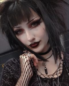 Classic Goth Makeup