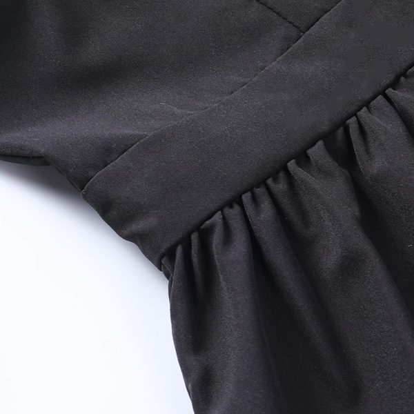 Puff Sleeve Corset Mini Dress Details 4
