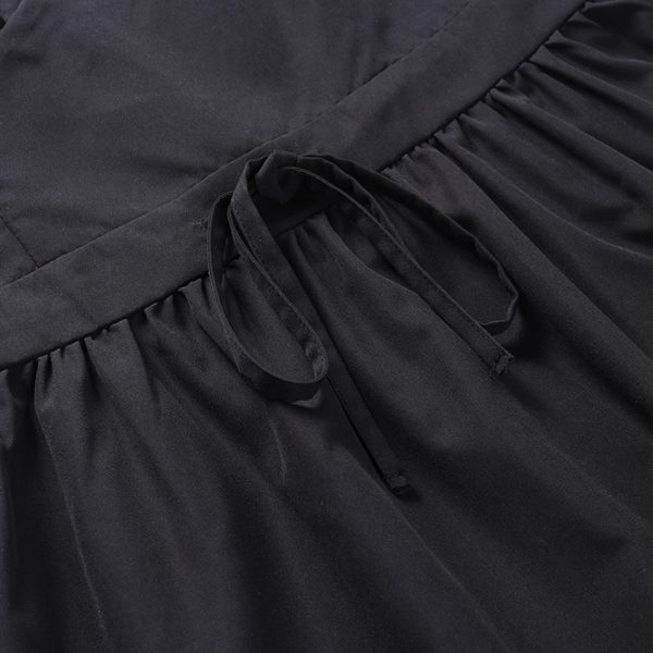 Puff Sleeve Corset Mini Dress Details 5