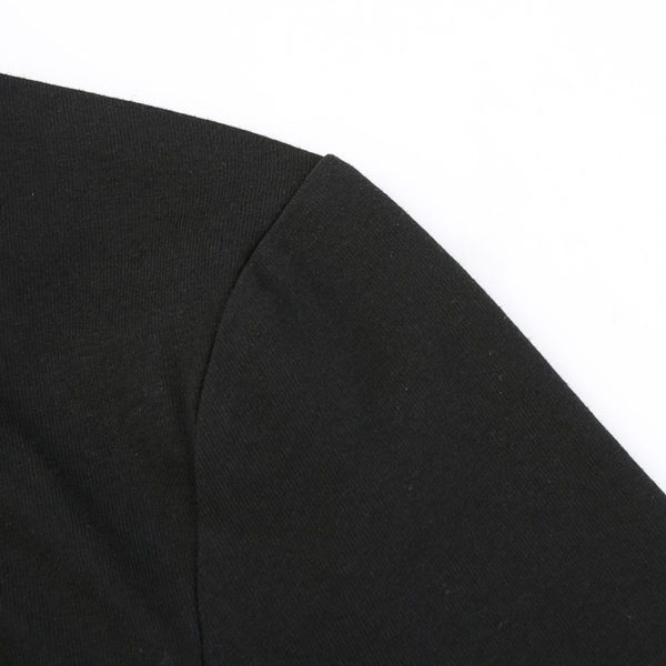 Long Sleeve Buckle Neck Crop Top Details 3