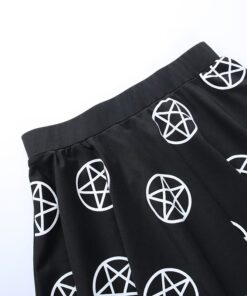 Pentagram Mini Skirt Details