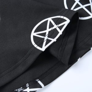 Pentagram Mini Skirt Details 4