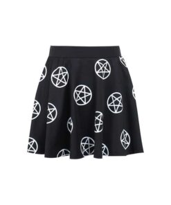 Pentagram Mini Skirt Full Front