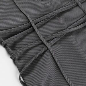 Hooded Sleeveless Jumpsuit Details 2