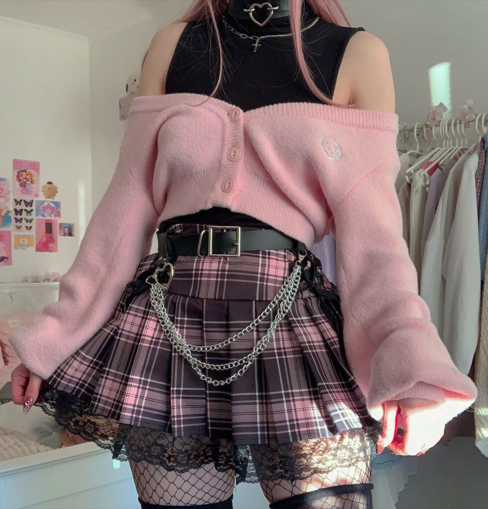 Pink core outfit by mirukurum