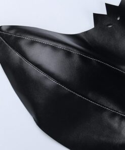 Vegan Leather Bat Camis Top Details 2