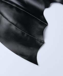 Vegan Leather Bat Camis Top Details 4
