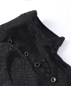 Cheongsam Short Sleeve Button Split Dress Details 2