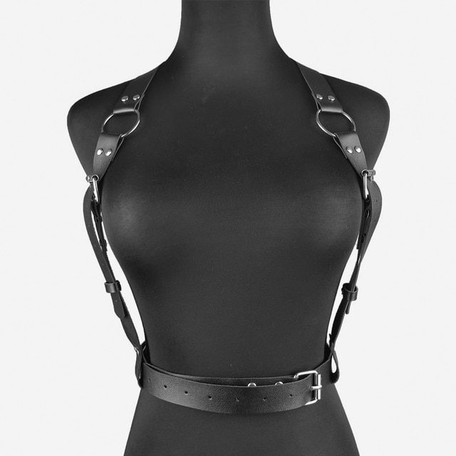 Black Sexy Goth Harness Cage Bra – Rags n Rituals